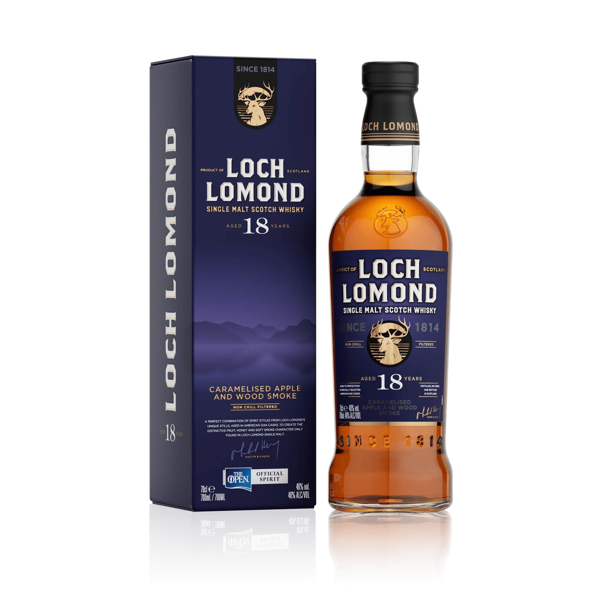 Loch Lomond 18 Year Old Single Malt Scotch Whisky 70cl