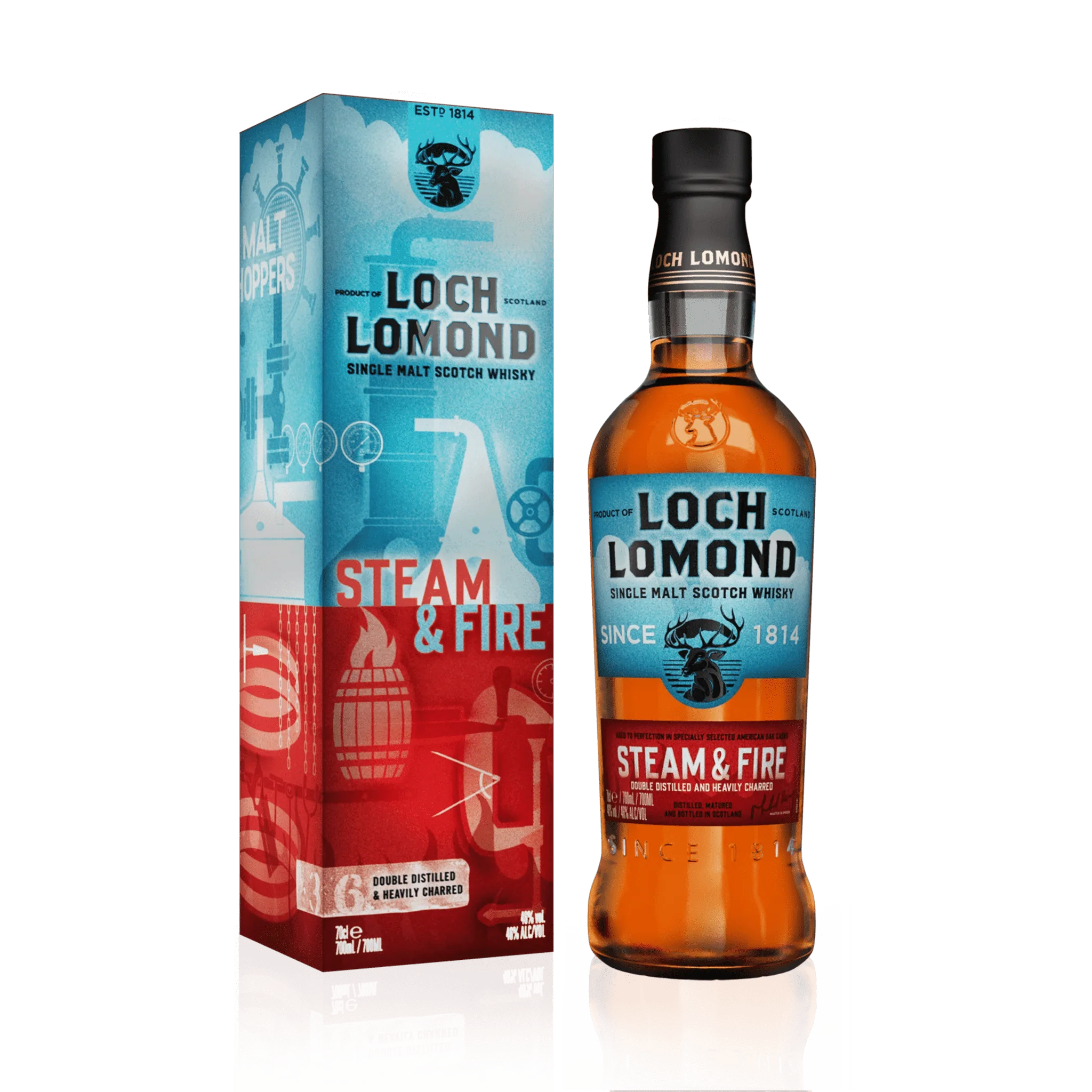 Loch Lomond Steam And Fire Single Malt Scotch Whisky 70cl