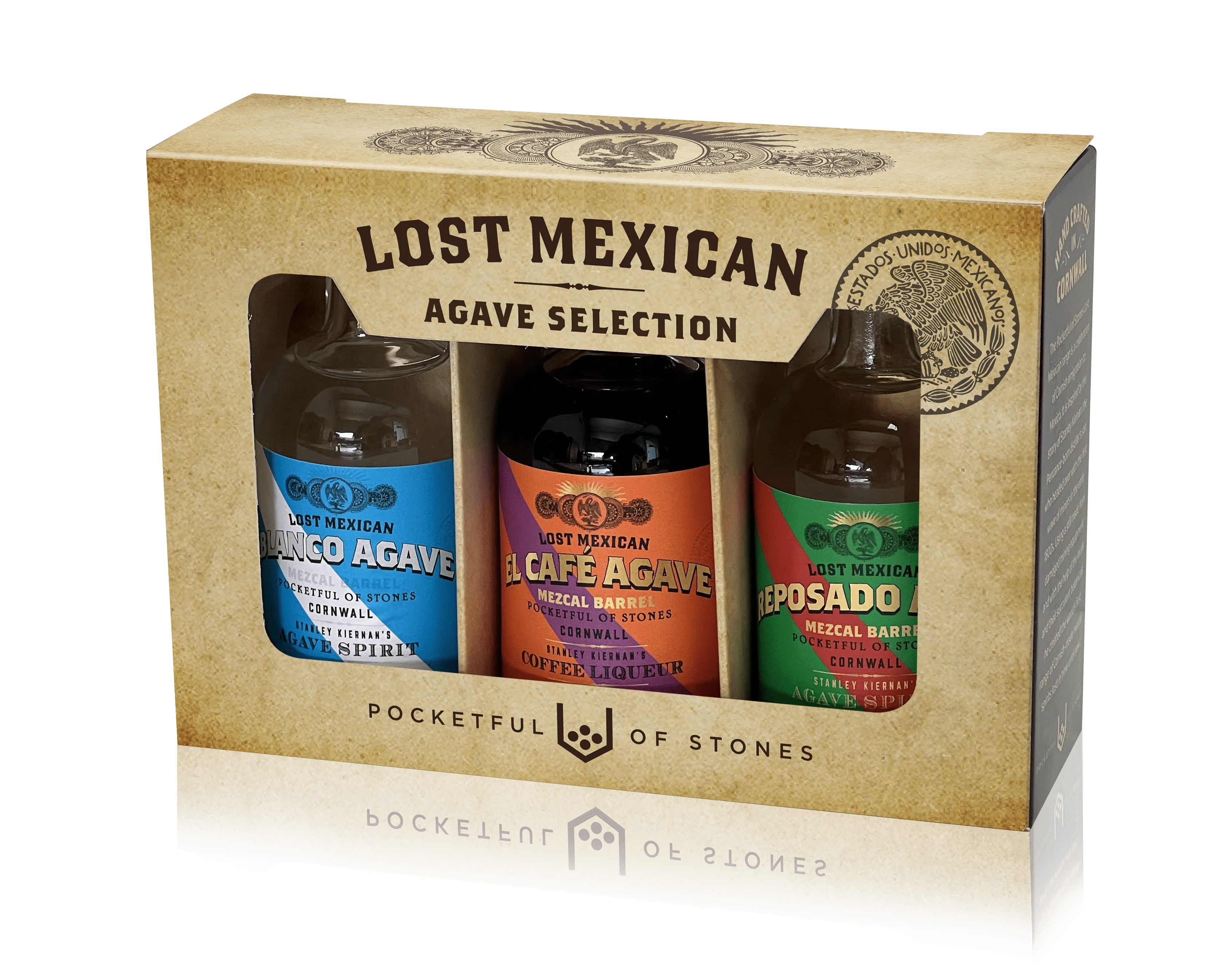 Lost Mexican Tequila Gift Pack 3x5cl