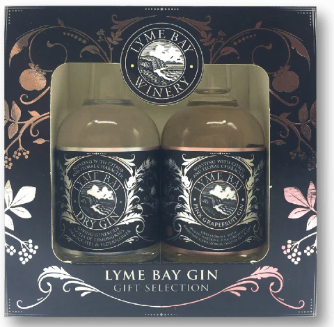 Lyme Bay Mini Gin Gift Box 2x5cl