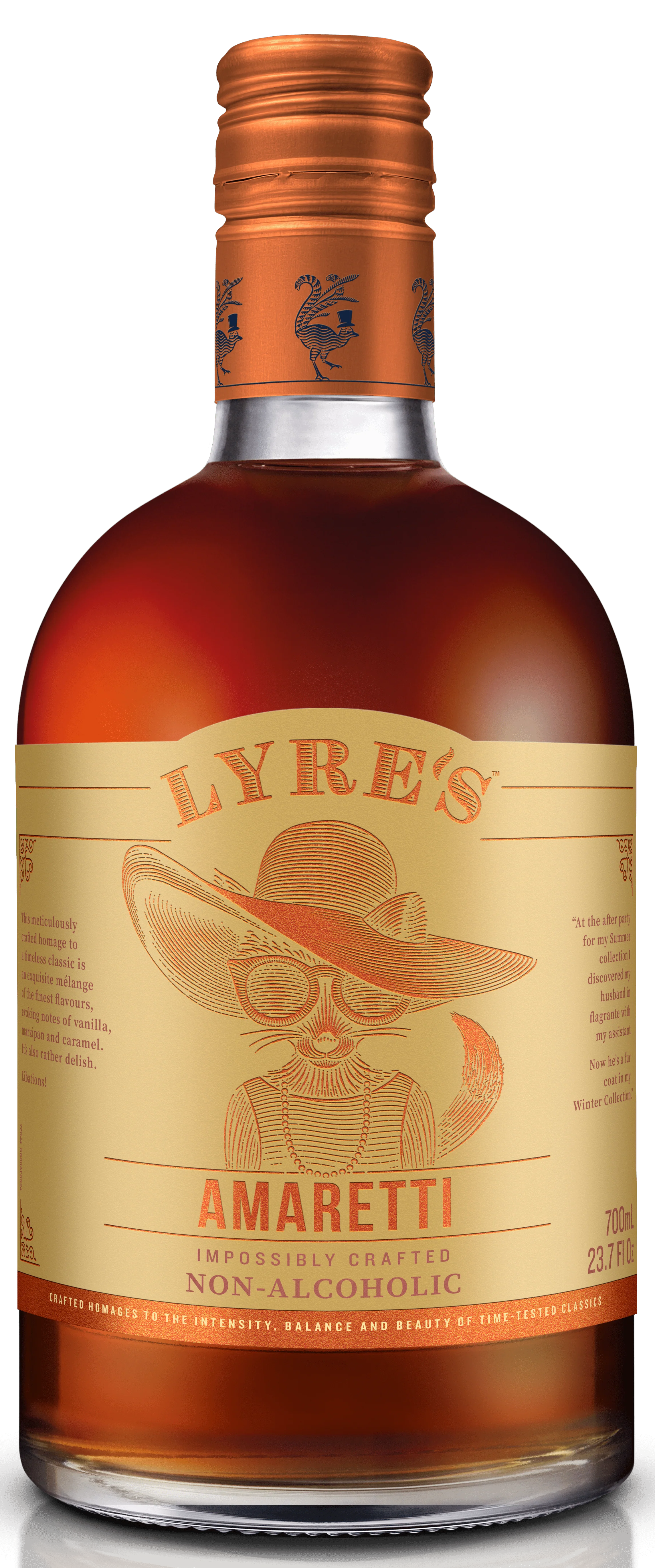 Lyre's Alcohol Free Amaretti Spirit Alternative 70cl