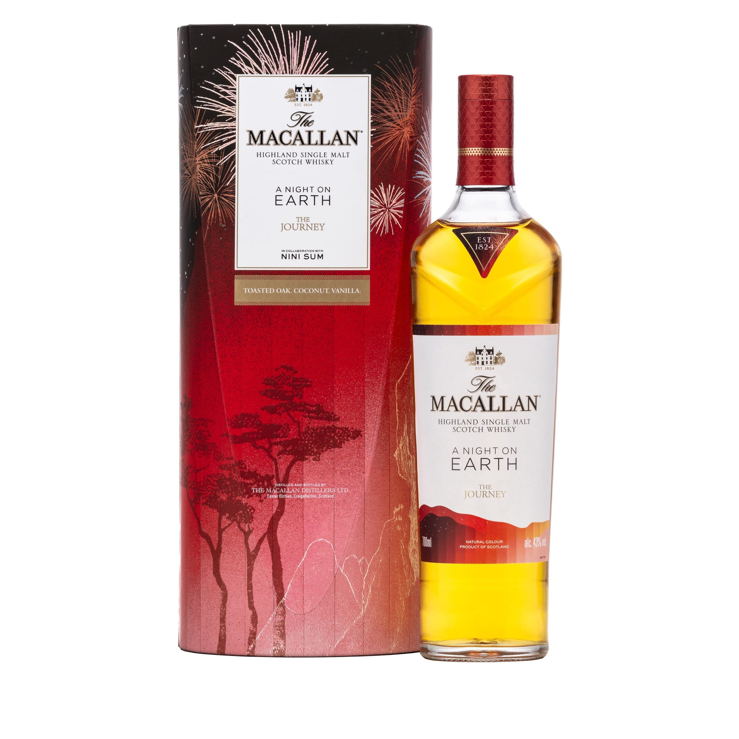 The Macallan A Night On Earth The Journey Nini Sum 2023 Release Single Malt Scotch Whisky 70cl