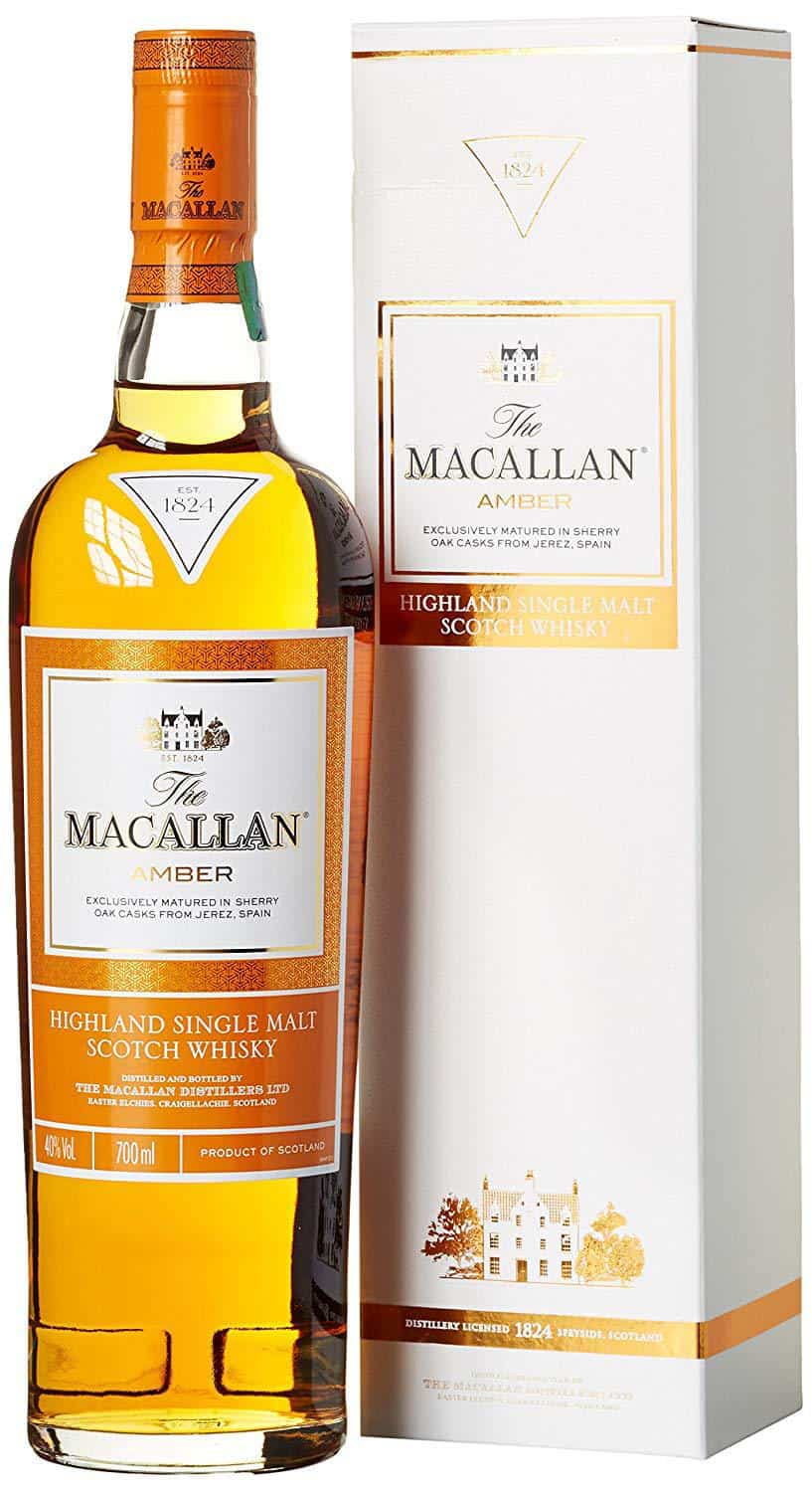 Macallan Amber 1824 Series Single Malt Scotch Whisky 70cl
