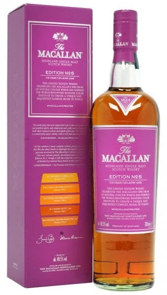The Macallan Edition No. 5 Single Malt Scotch Whisky 70cl