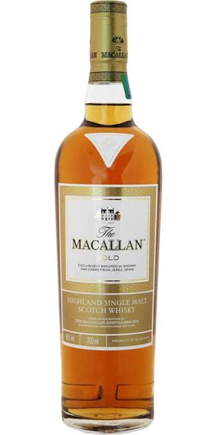 Macallan Gold 1824 Series Single Malt Scotch Whisky Bottle 70cl