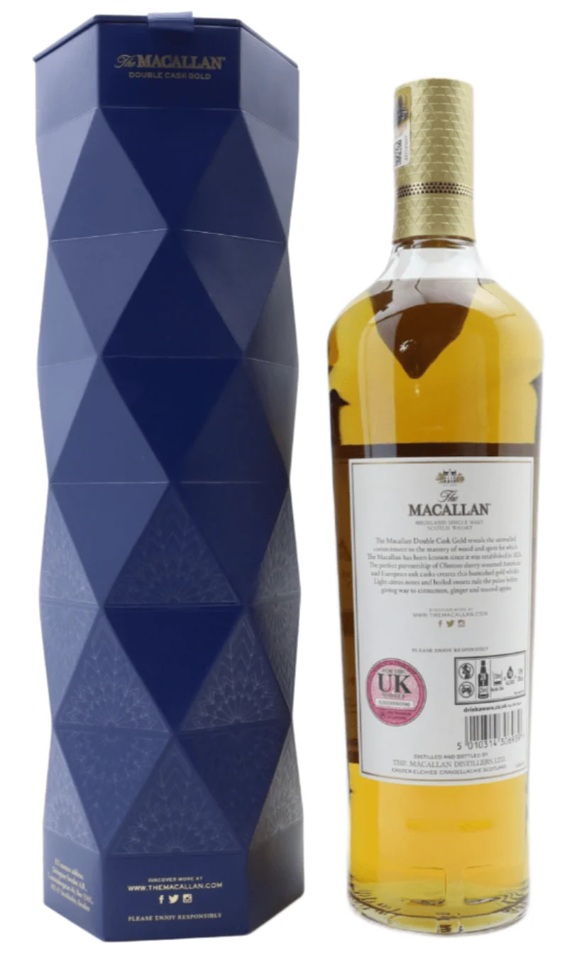 The Macallan Double Cask Gold Special Edition Gift Box 70cl - Image 2