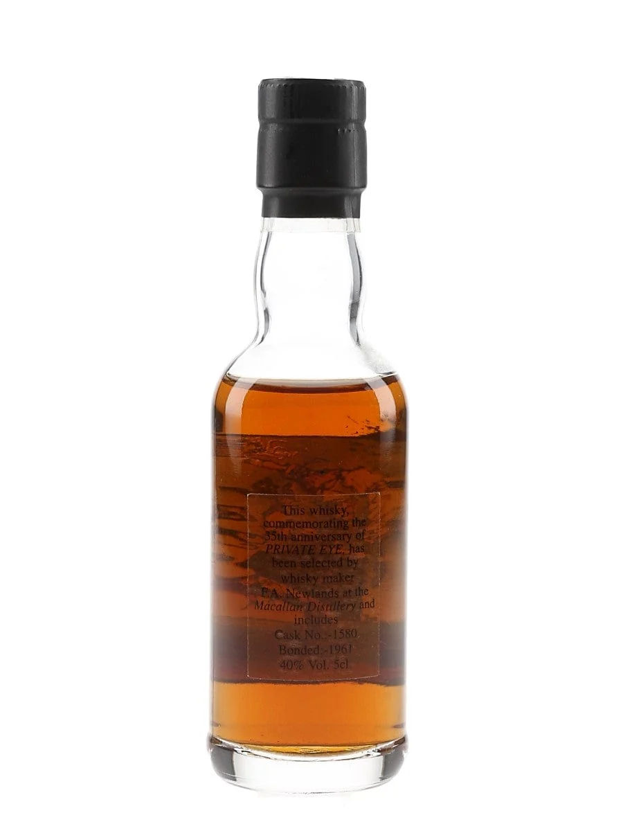 Macallan Private Eye Limited Edition Scotch Whisky Miniature 5cl - Image 2