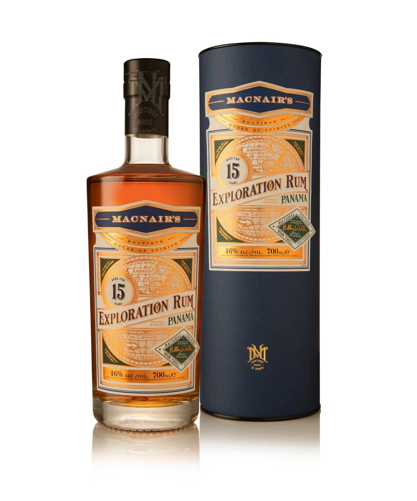 MacNair's Exploration Rum Panama 15 Year Old 70cl