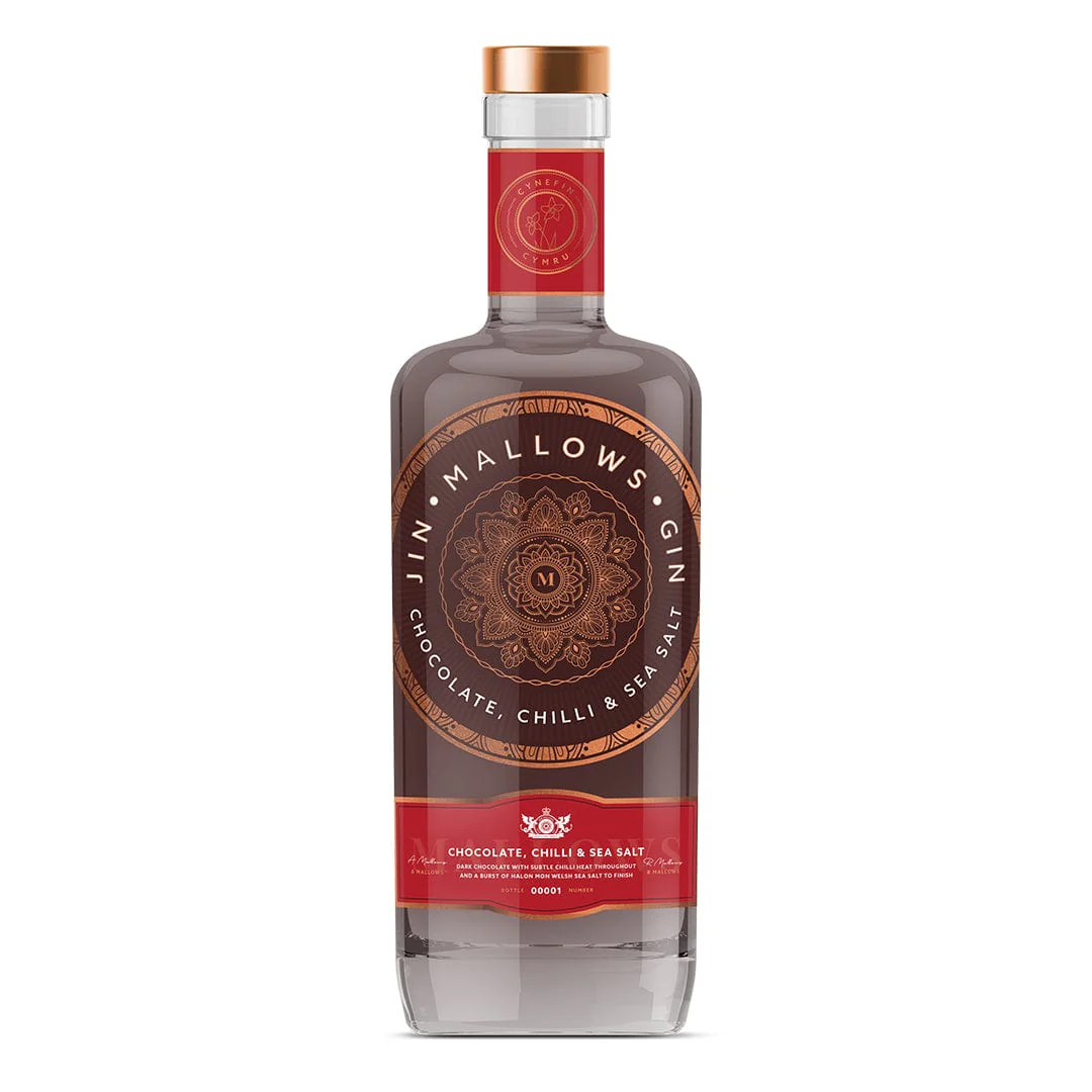 Mallows Chocolate, Chilli & Sea Salt Gin 70cl