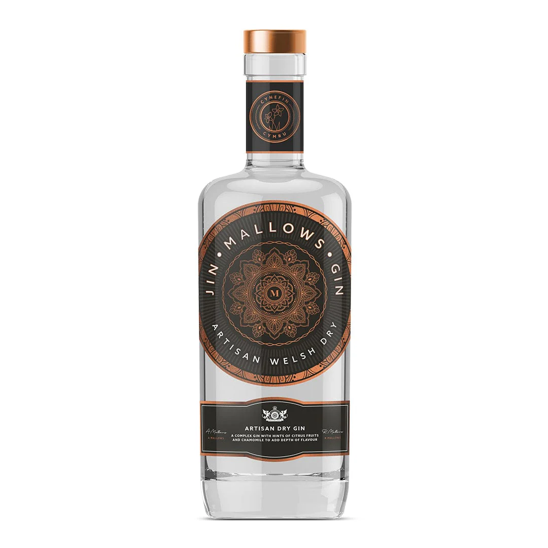 Mallows Dry Gin 70cl