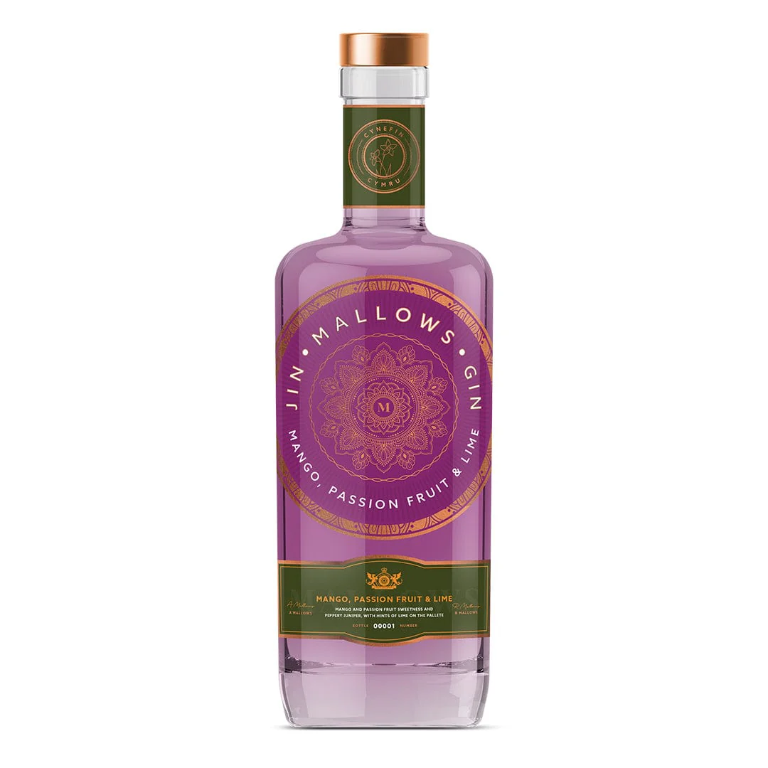 Mallows Mango, Passion Fruit & Lime Gin 70cl
