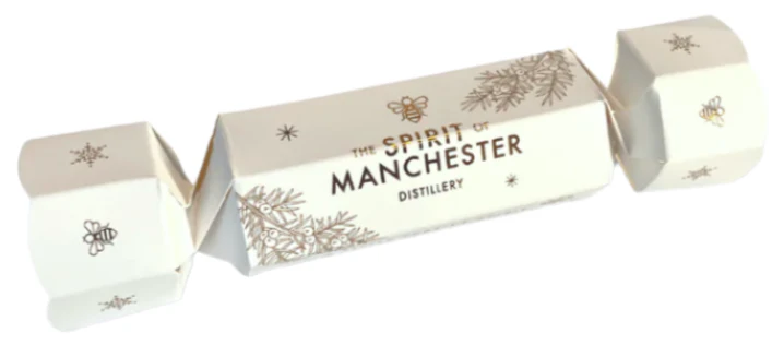 Manchester Raspberry Infused Gin Miniature Cracker 5cl