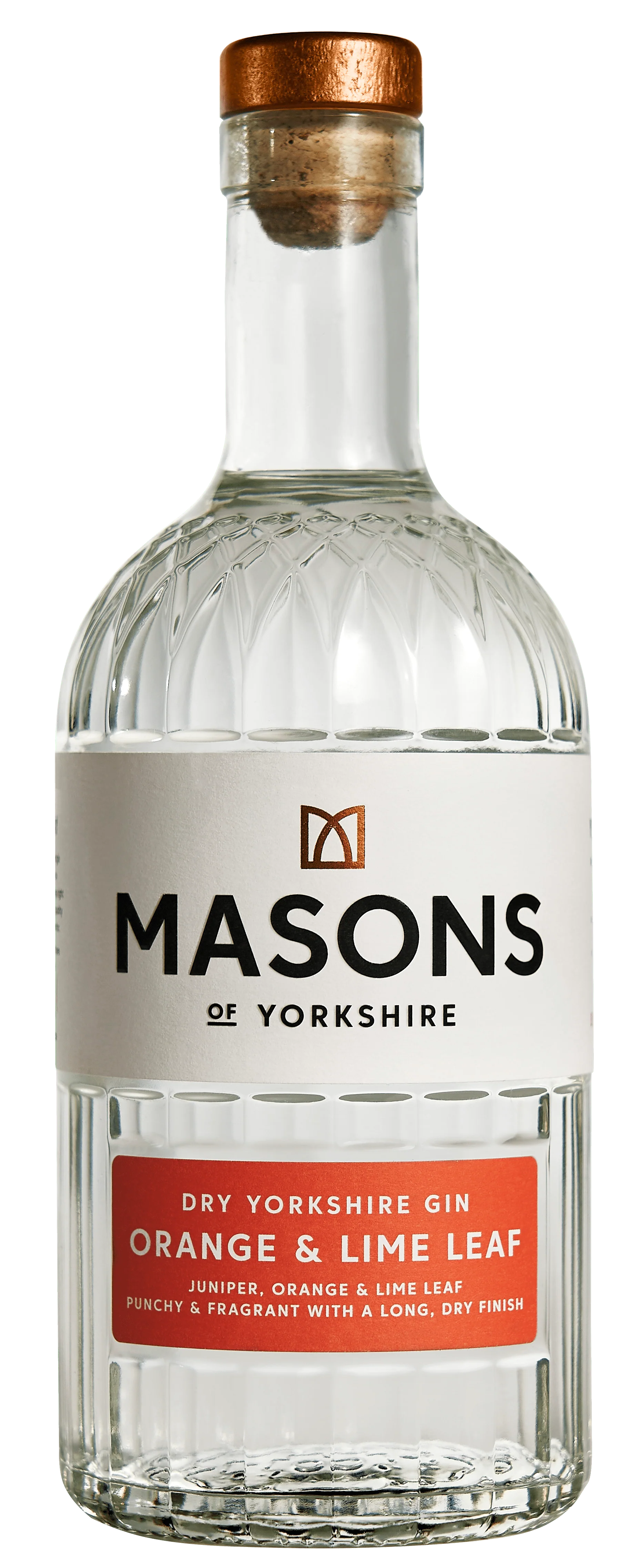 Masons Of Yorkshire Orange & Lime Leaf Gin 70cl