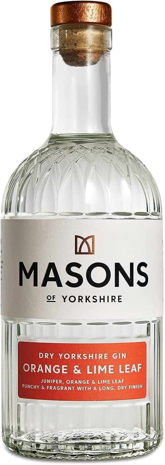 Masons Of Yorkshire Orange & Lime Leaf Gin Miniature 5cl