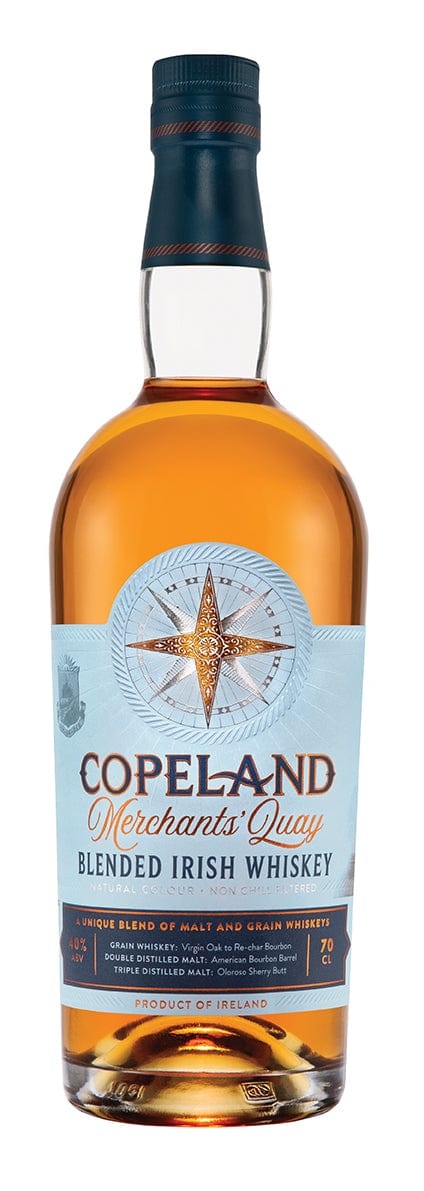 Copeland Distillery Merchants' Quay Blended Irish Whiskey 70cl
