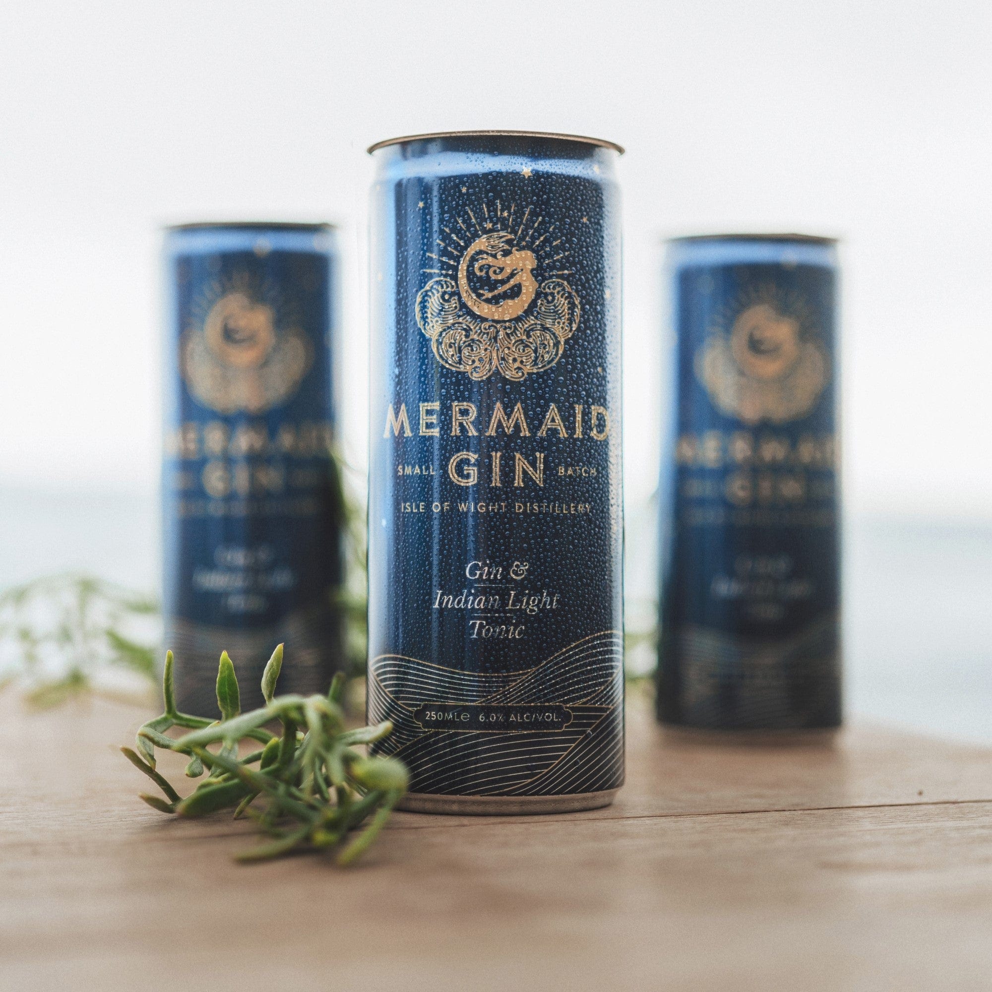 Mermaid Gin & Indian Light Tonic 3x250ml - Image 2