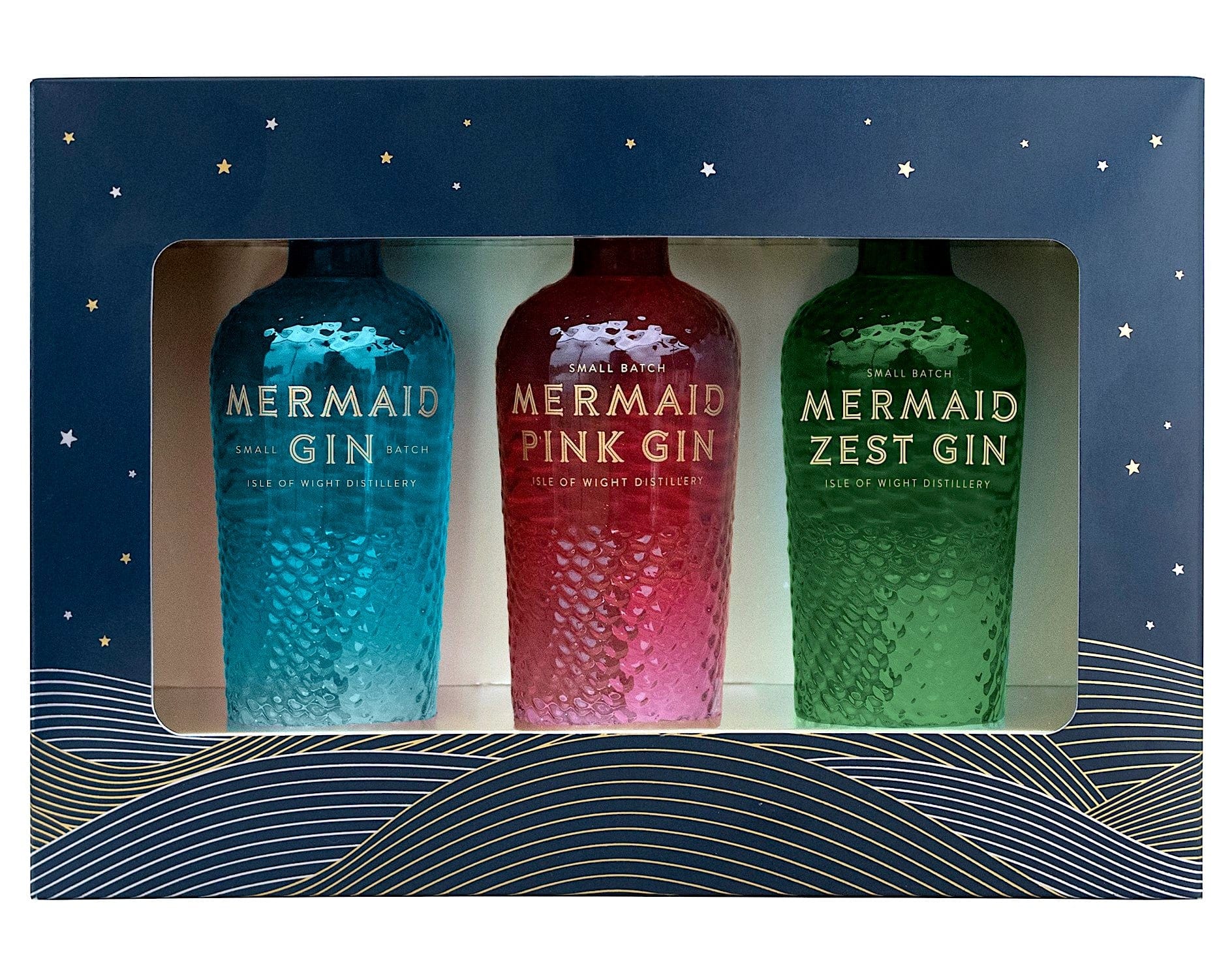 Mermaid Gin Miniature Gift Pack 3x5cl