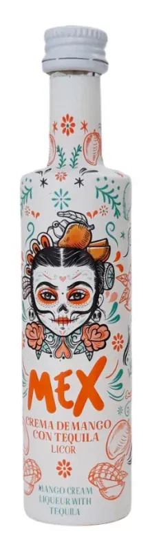 Mex Mango Tequila Liqueur Miniature 5cl