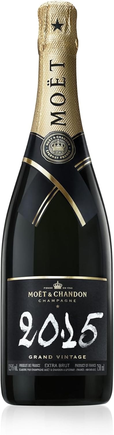Moët & Chandon Grand Vintage 2015 Brut Champagne Bottle 75cl