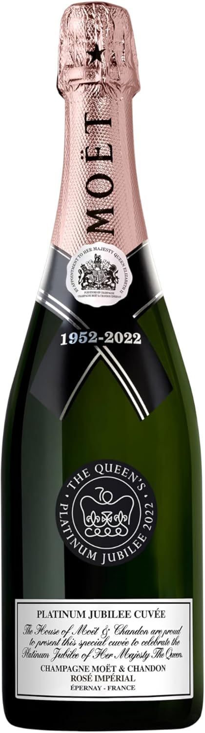 Moët Rosé Champagne Platinum Jubilee Limited Edition 75cl