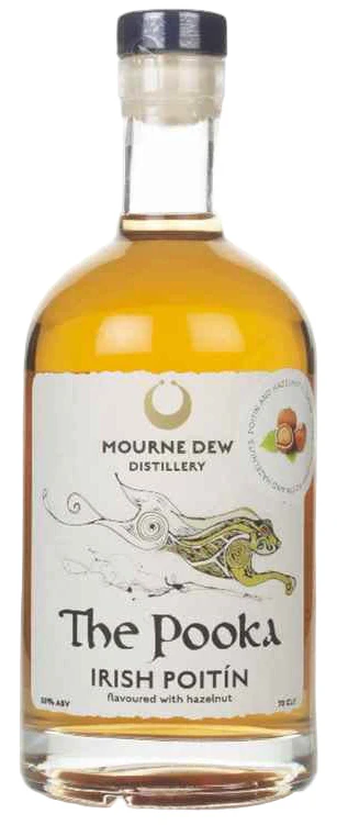 Mourne Dew The Pooka Hazelnut Poitín Liqueur 70cl