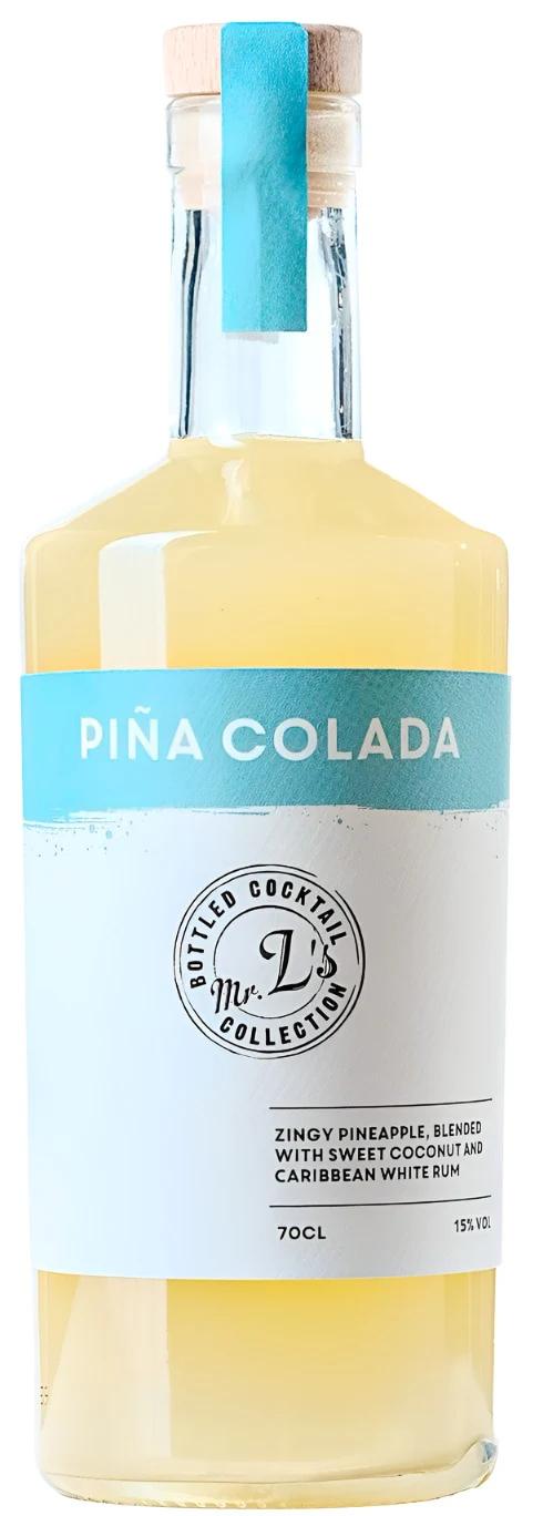 Mr L's Pina Colada Ready To Drink Cocktail 70cl