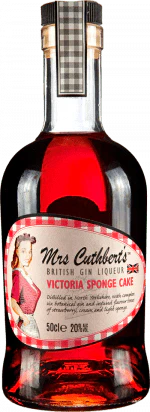 Mrs Cuthbert's Victoria Sponge Cake Gin Liqueur 50cl