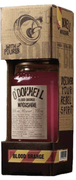 O'Donnell Moonshine Blood Orange Gift Box 70cl