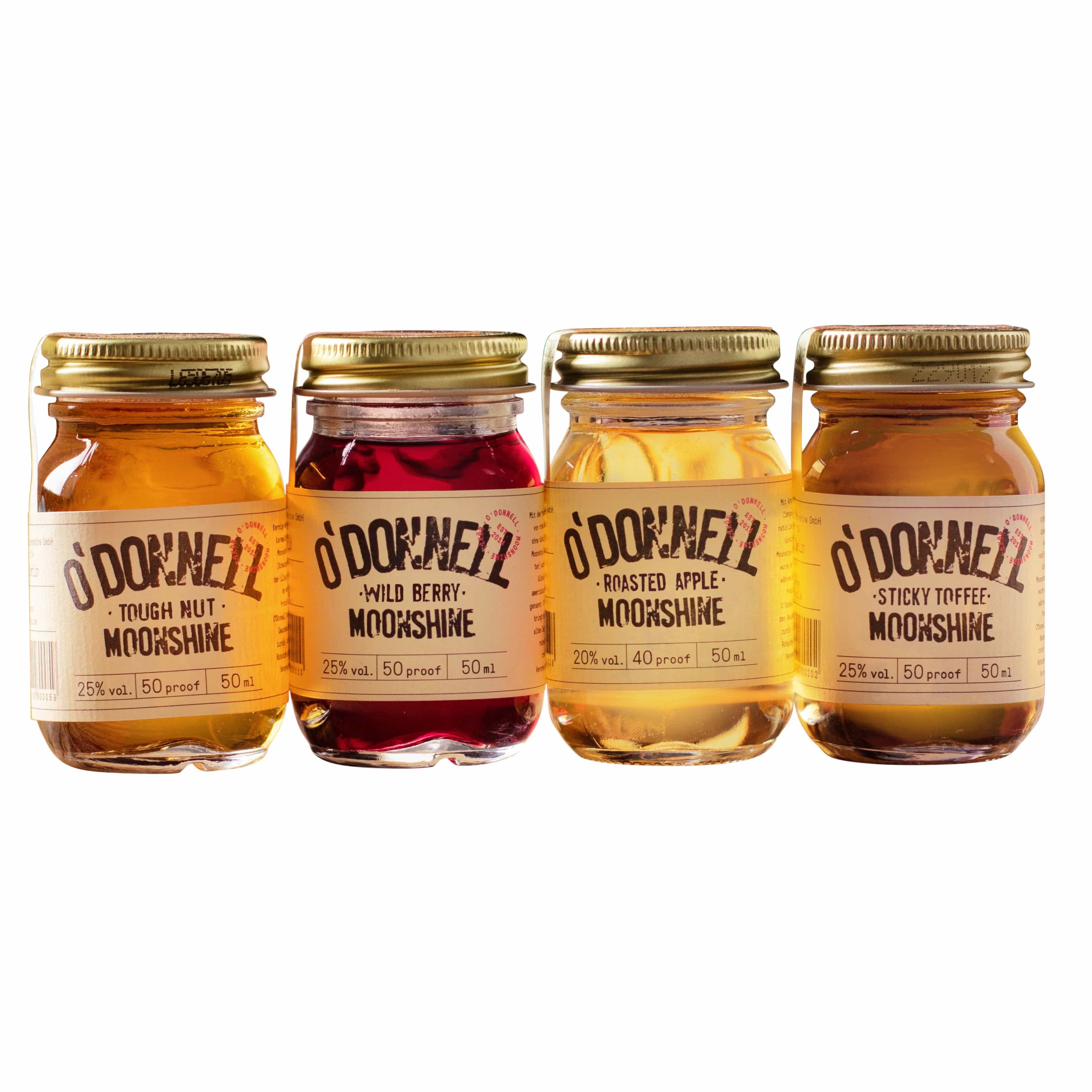 O'Donnell Moonshine - Classic Mini Gift Set 4x5cl