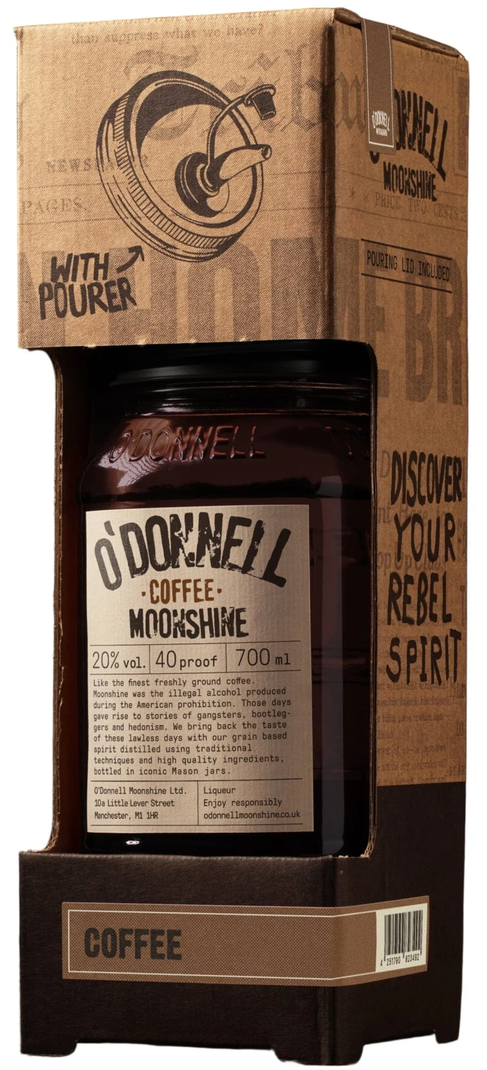 O'Donnell Moonshine Coffee Gift Box 70cl