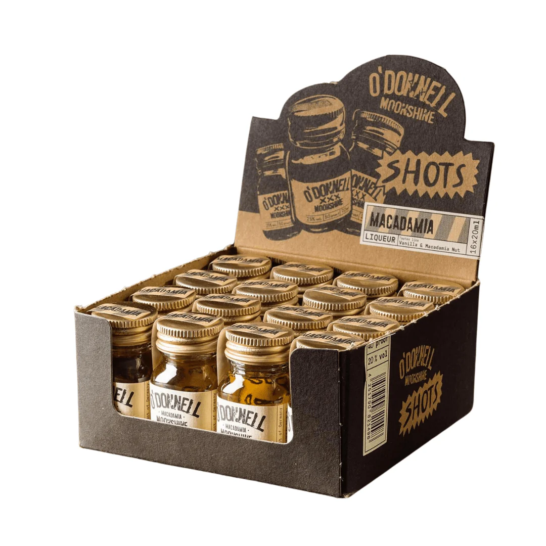 O'Donnell Moonshine 16er Macadamia Micro Box 16x2cl