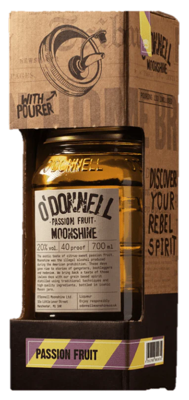 O'Donnell Moonshine Passion Fruit Gift Box 70cl
