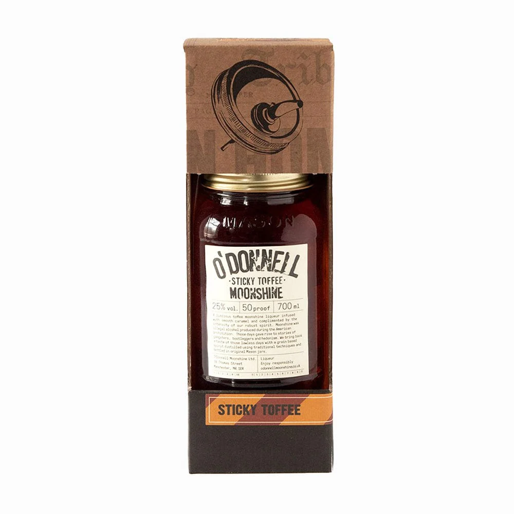 O'Donnell Moonshine Sticky Toffee Gift Box 70cl