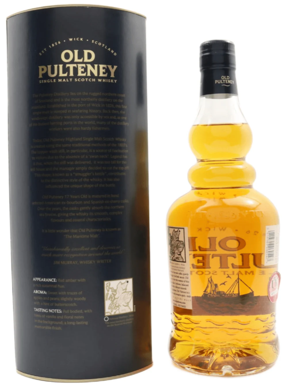 Old Pulteney 17 Year Old Single Malt Scotch Whisky 70cl - Image 2