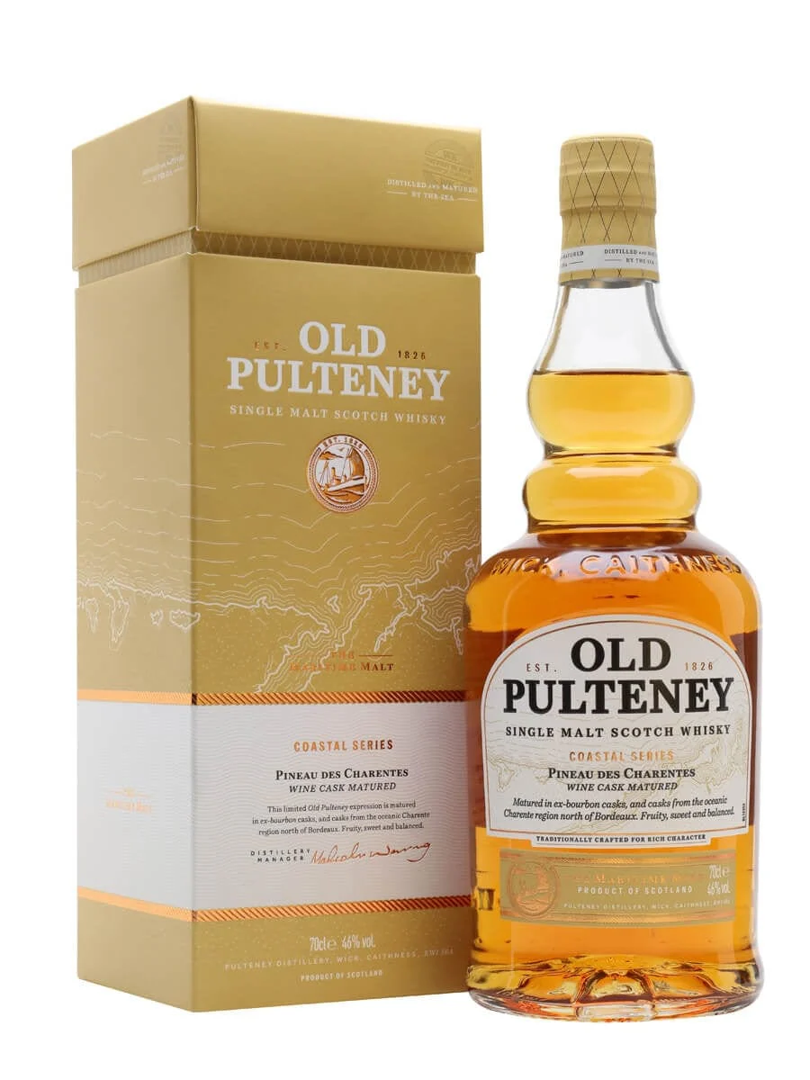 Old Pulteney Pineau des Charentes Cask Coastal Series Single Malt Scotch Whisky 70cl