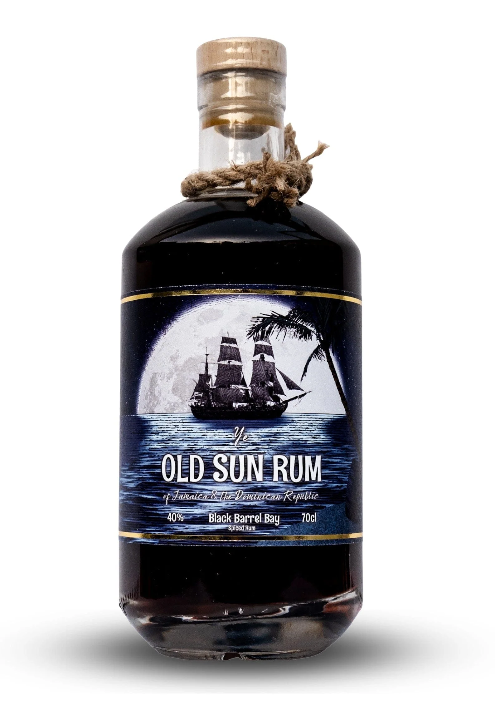 Old Sun Rum Black Barrel Bay 70cl