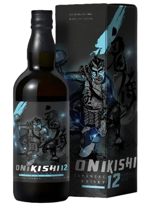 Onikishi 12 Years Old Tenbatsu Japanese Blended Whisky 70cl