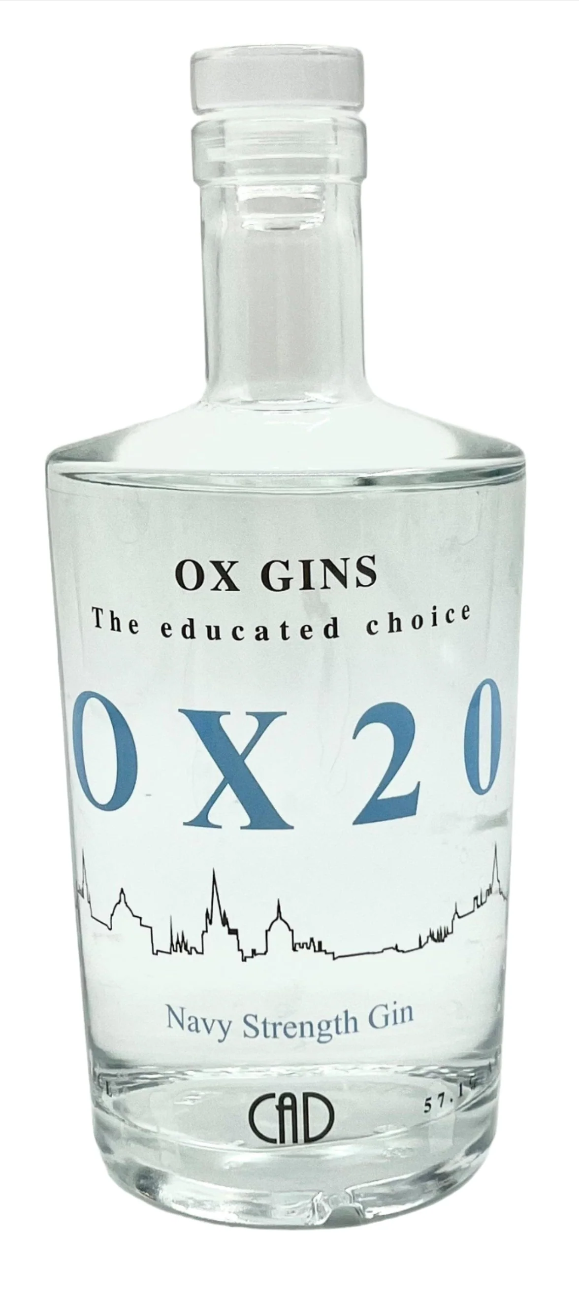 OX20 Navy Strength Gin 70cl