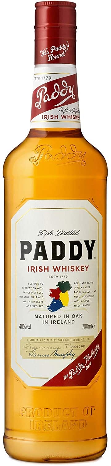 Paddy Irish Whiskey 70cl