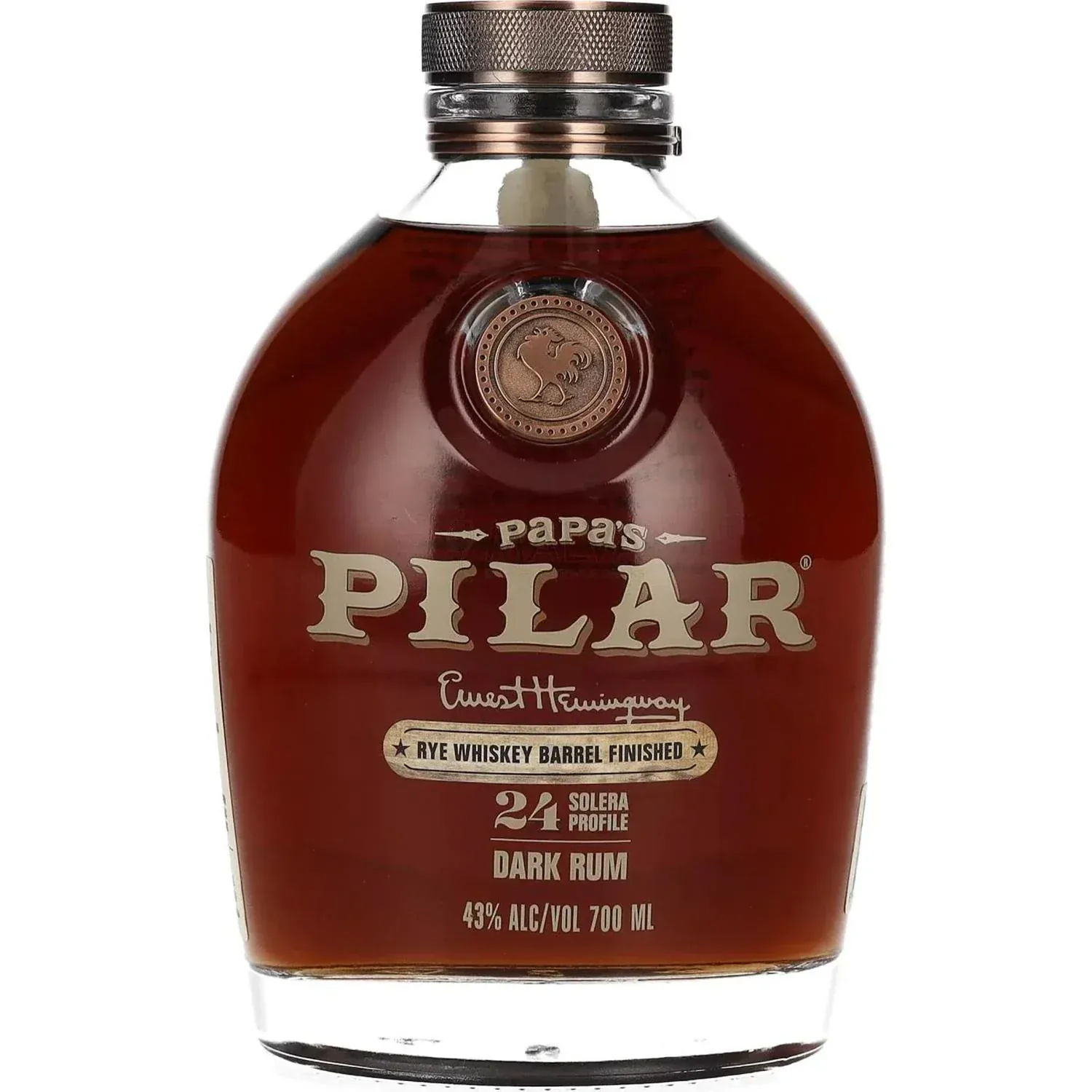 Papa’s Pilar Rye Cask Rum 70cl
