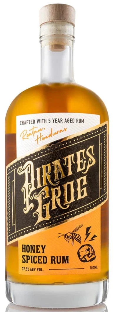 Pirate's Grog Honey Spiced Rum 70cl