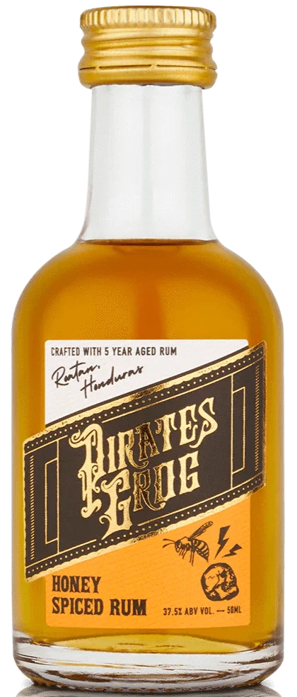 Pirate's Grog Honey Spiced Rum Miniature 5cl