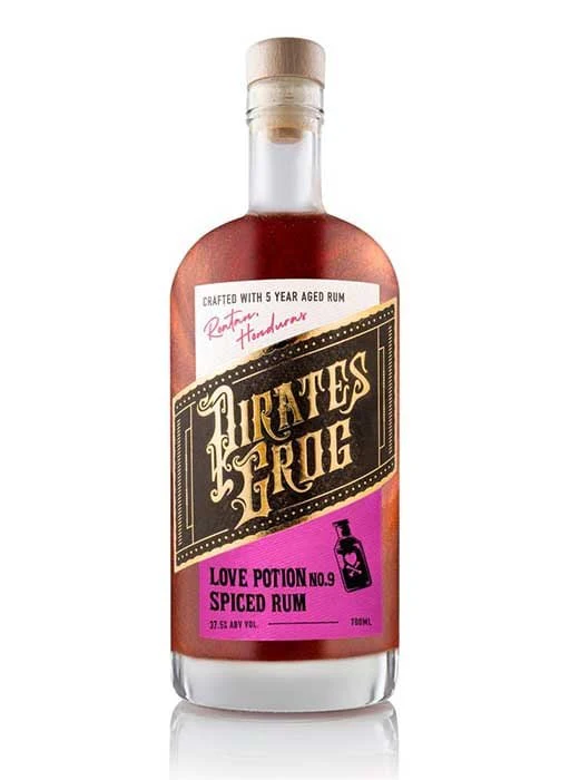 Pirate's Grog Love Potion No.9 Spiced Rum 70cl
