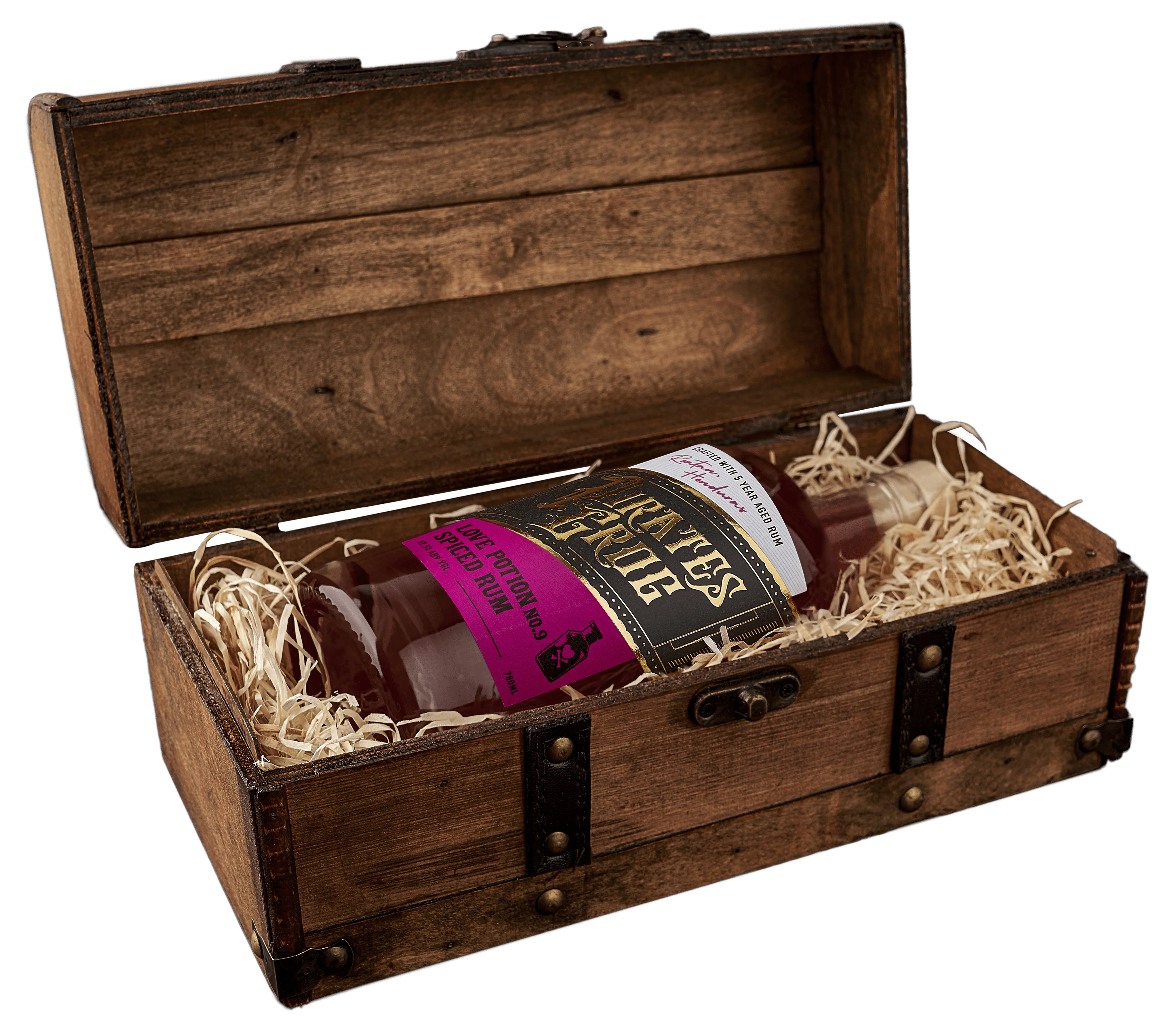 Pirate's Grog Love Potion No.9 Spiced Rum Gift Chest 70cl