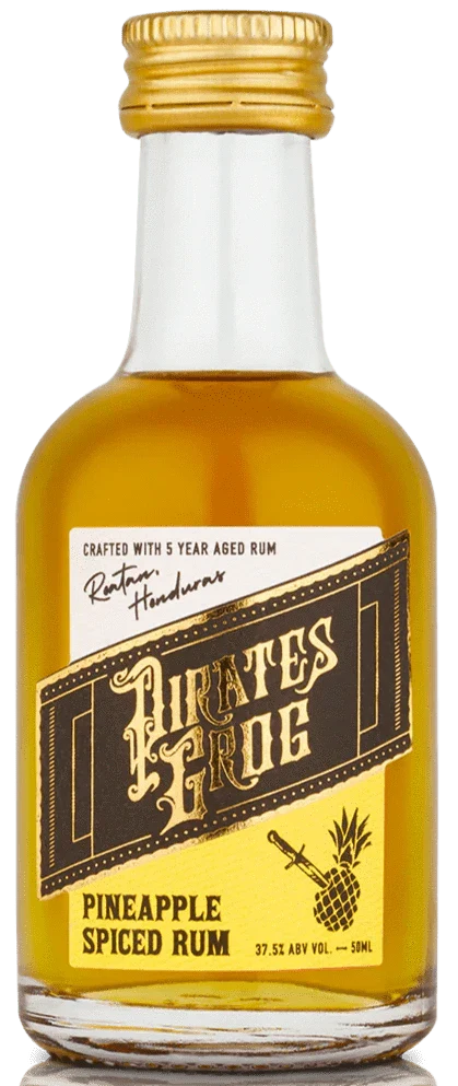 Pirate's Grog Pineapple Spiced Rum Miniature 5cl