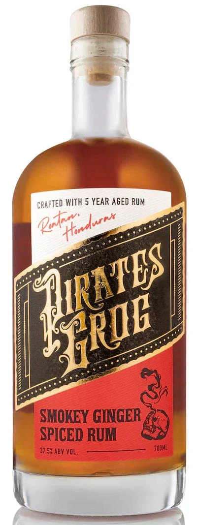 Pirate's Grog Smokey Ginger Spiced Rum 70cl
