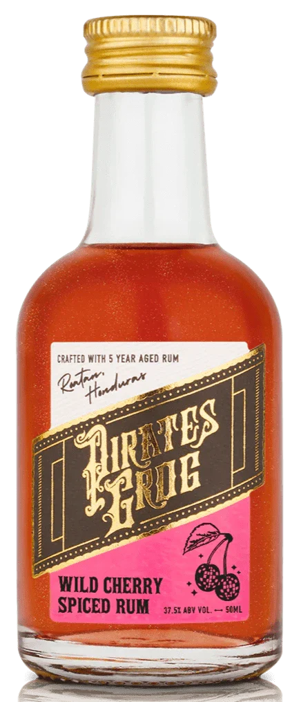 Pirate's Grog Wild Cherry Rum Miniature 5cl