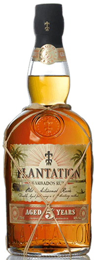 Plantation 5 Year Old Barbados Rum 70cl