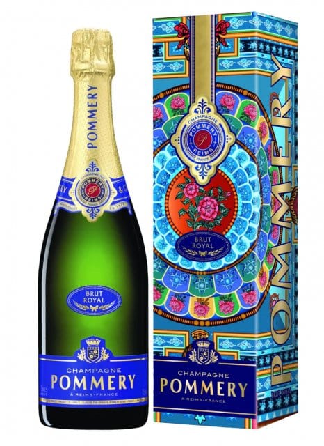 Pommery 'Brut Royal' Champagne Limited Edition Design Gift Box 75cl