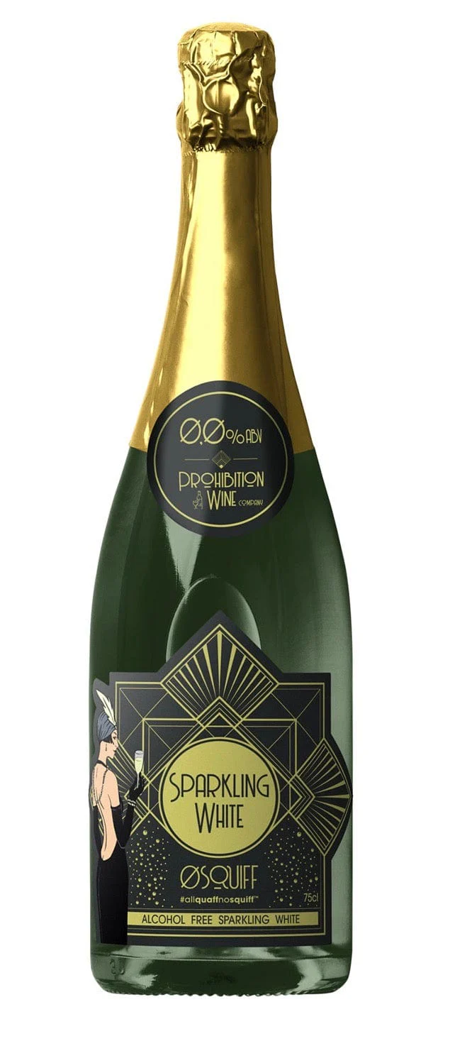 Prohibition Wines Alcohol Free Sparkling White 75cl